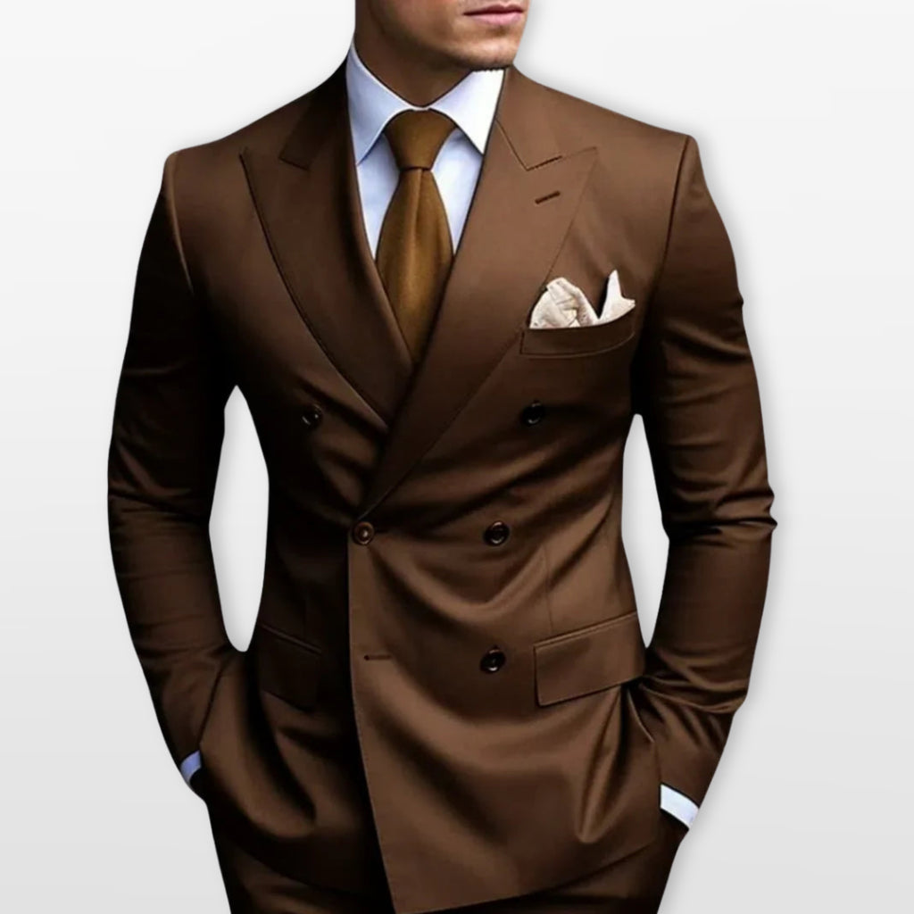 Men’s Double Breasted Suit Slim Fit Tailored