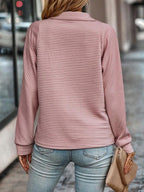 Women’s Ribbed Quarter-Zip Sweater