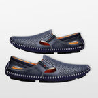 Men's Perforated Slip-On Loafers