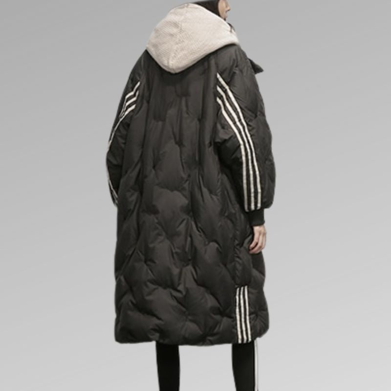 Women's Long Hooded Winter Jacket