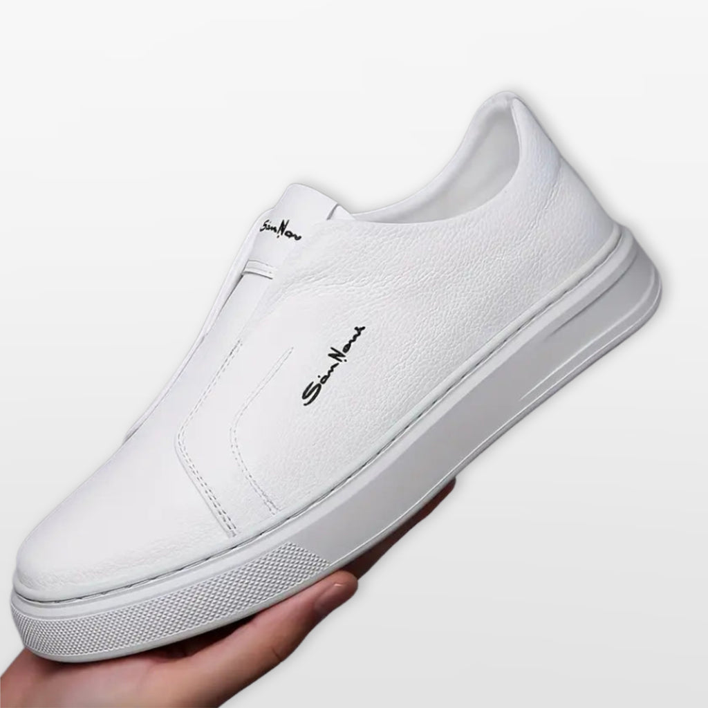 Men’s Slip-On Sneakers Minimalist Casual Style