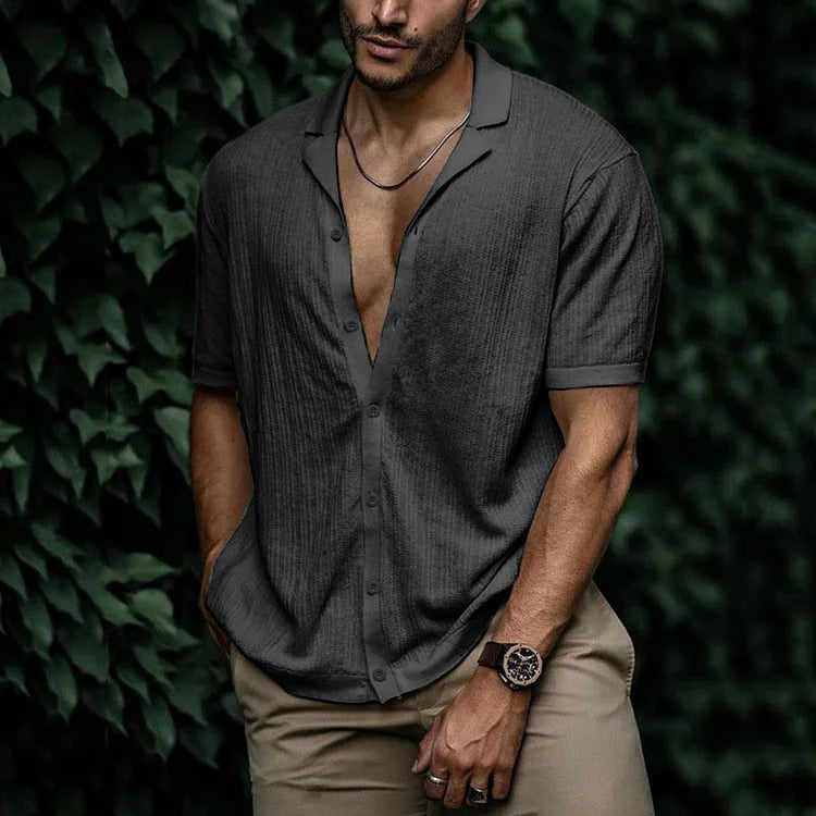 Men’s Relaxed Button Shirt