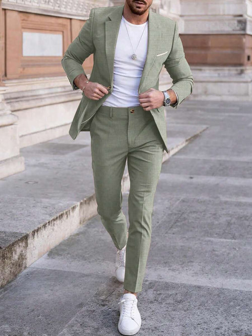 Men's Modern Slim Fit Suit