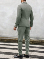 Men's Modern Slim Fit Suit