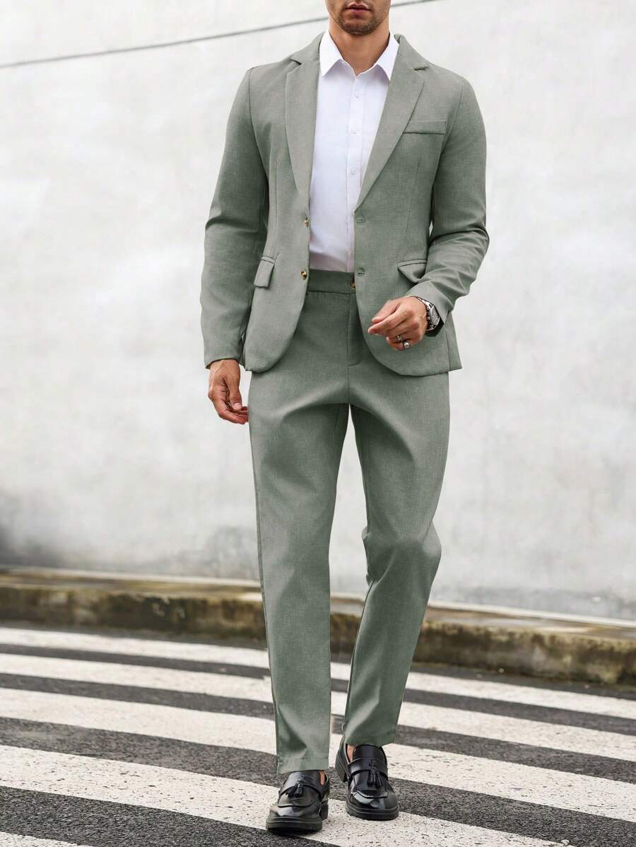 Men's Modern Slim Fit Suit