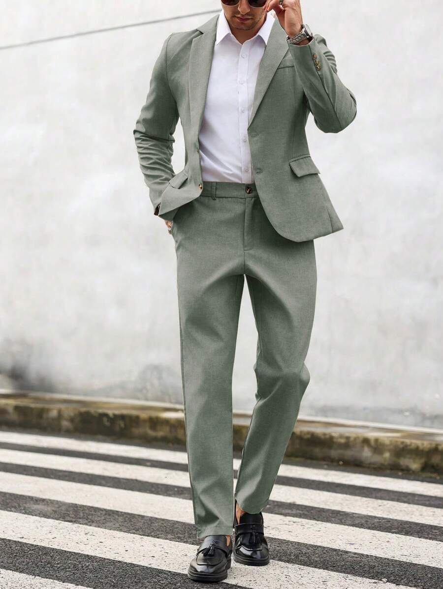 Men's Modern Slim Fit Suit