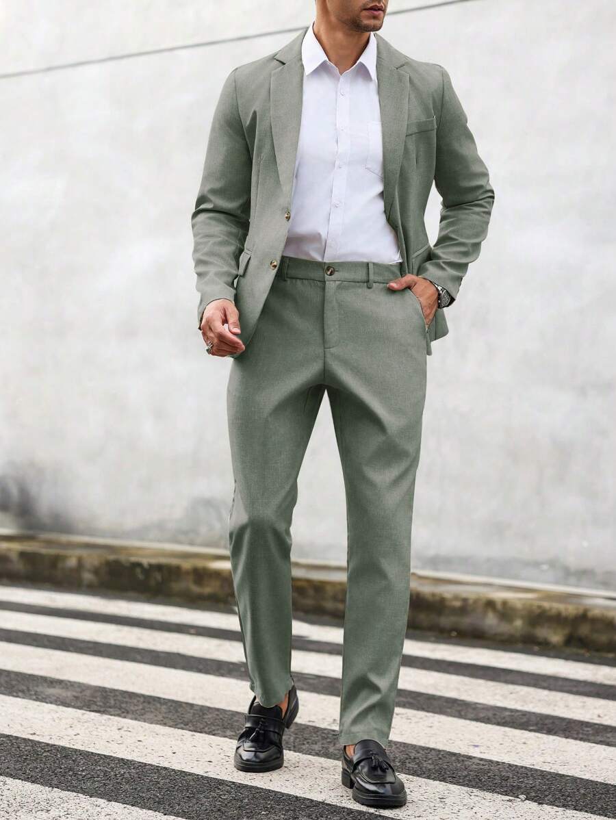 Men's Modern Slim Fit Suit