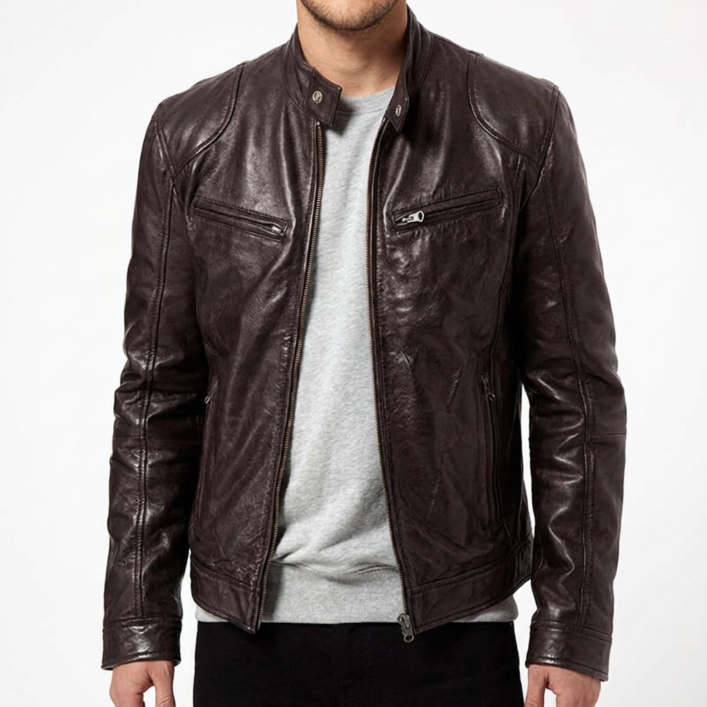 Men's Classic Moto Jacket