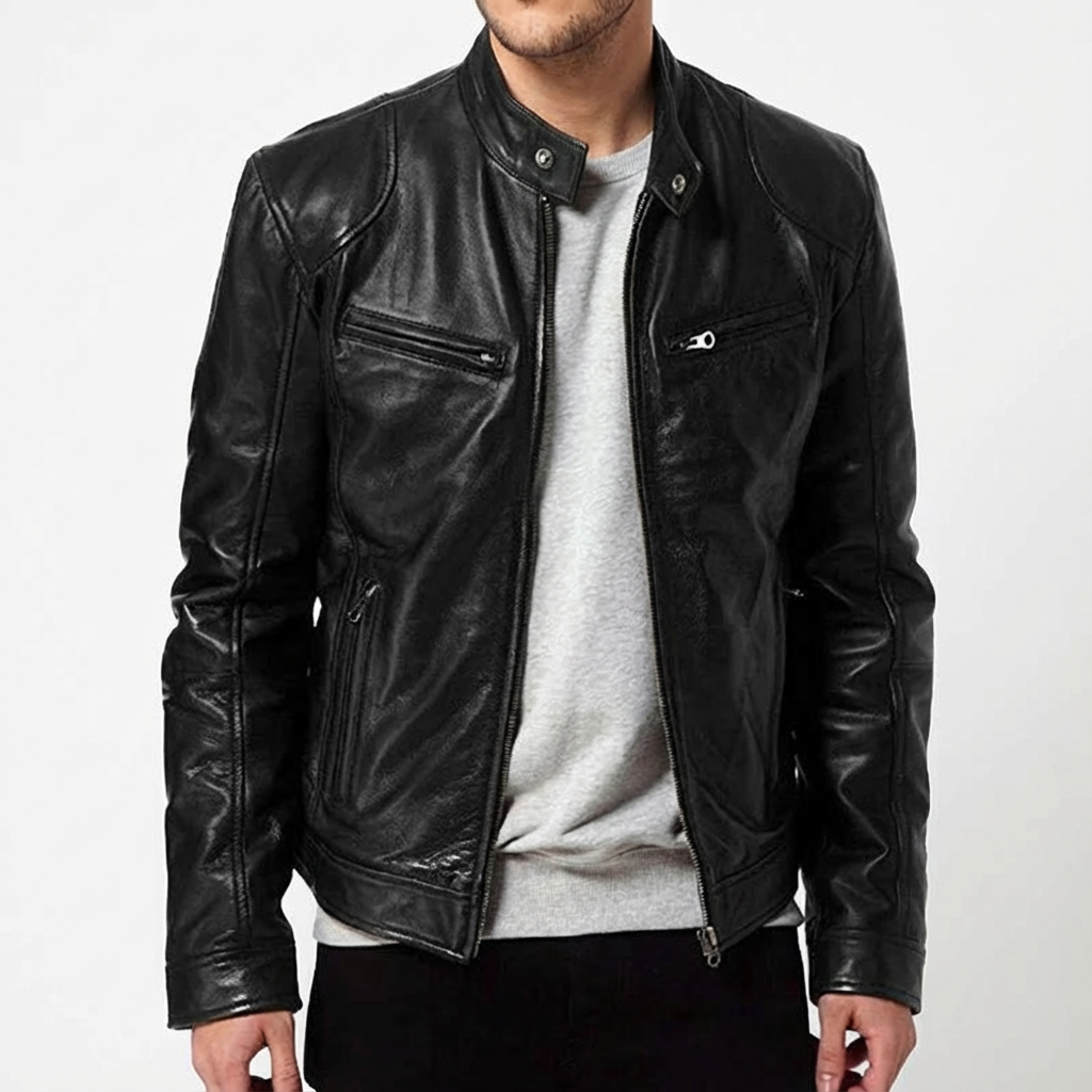 Men's Classic Moto Jacket