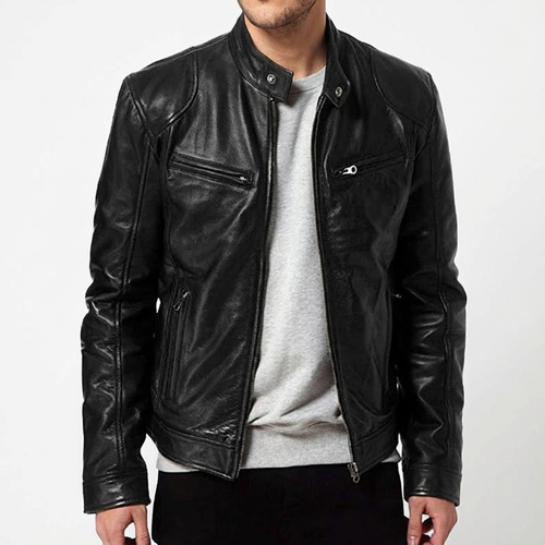 Men's Classic Moto Jacket