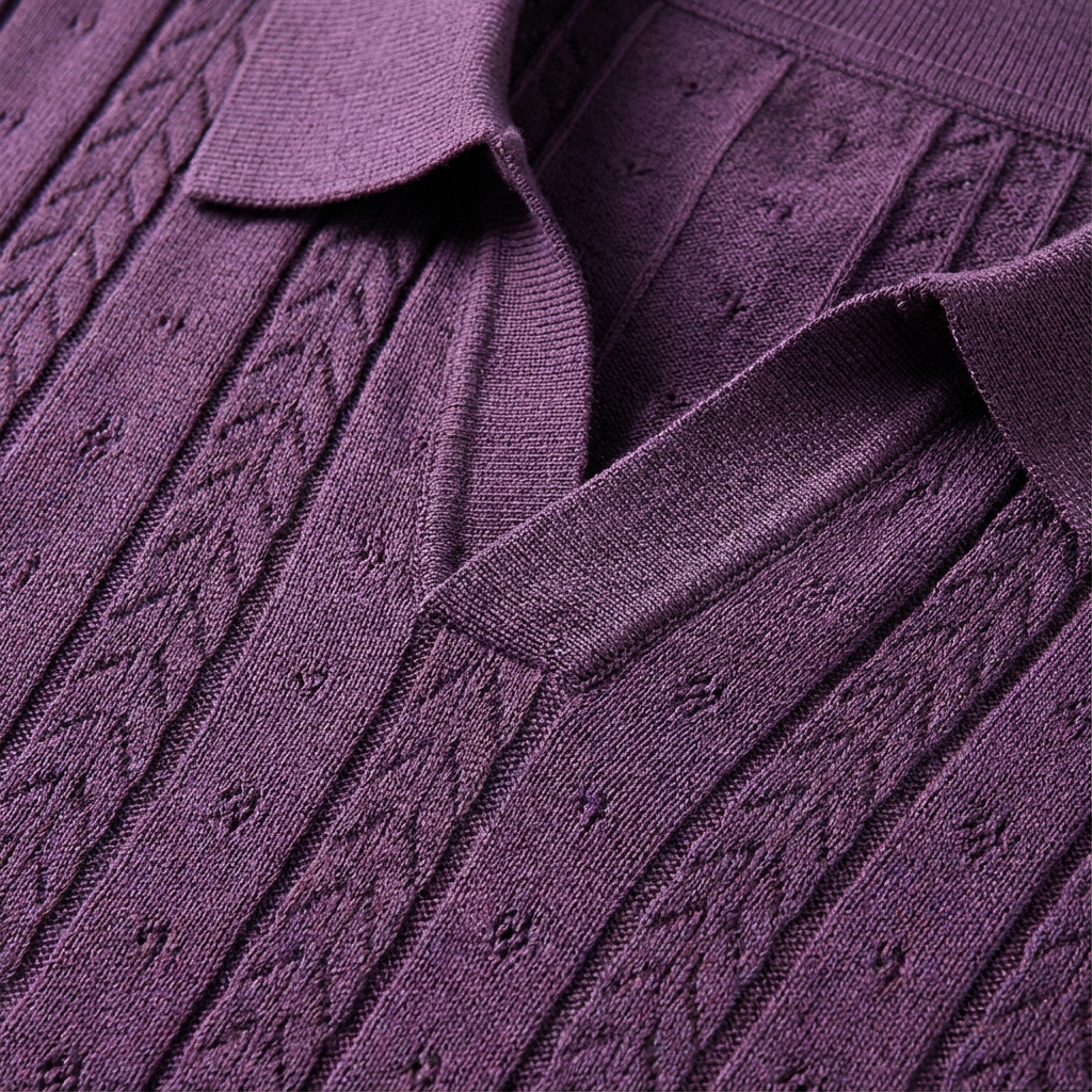 Men's Vintage Knit Polo