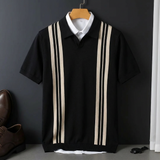 Men's Retro Knit Polo