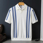 Men's Retro Knit Polo