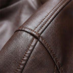 Men's Wide-Collar Full-Zip Short Jacket