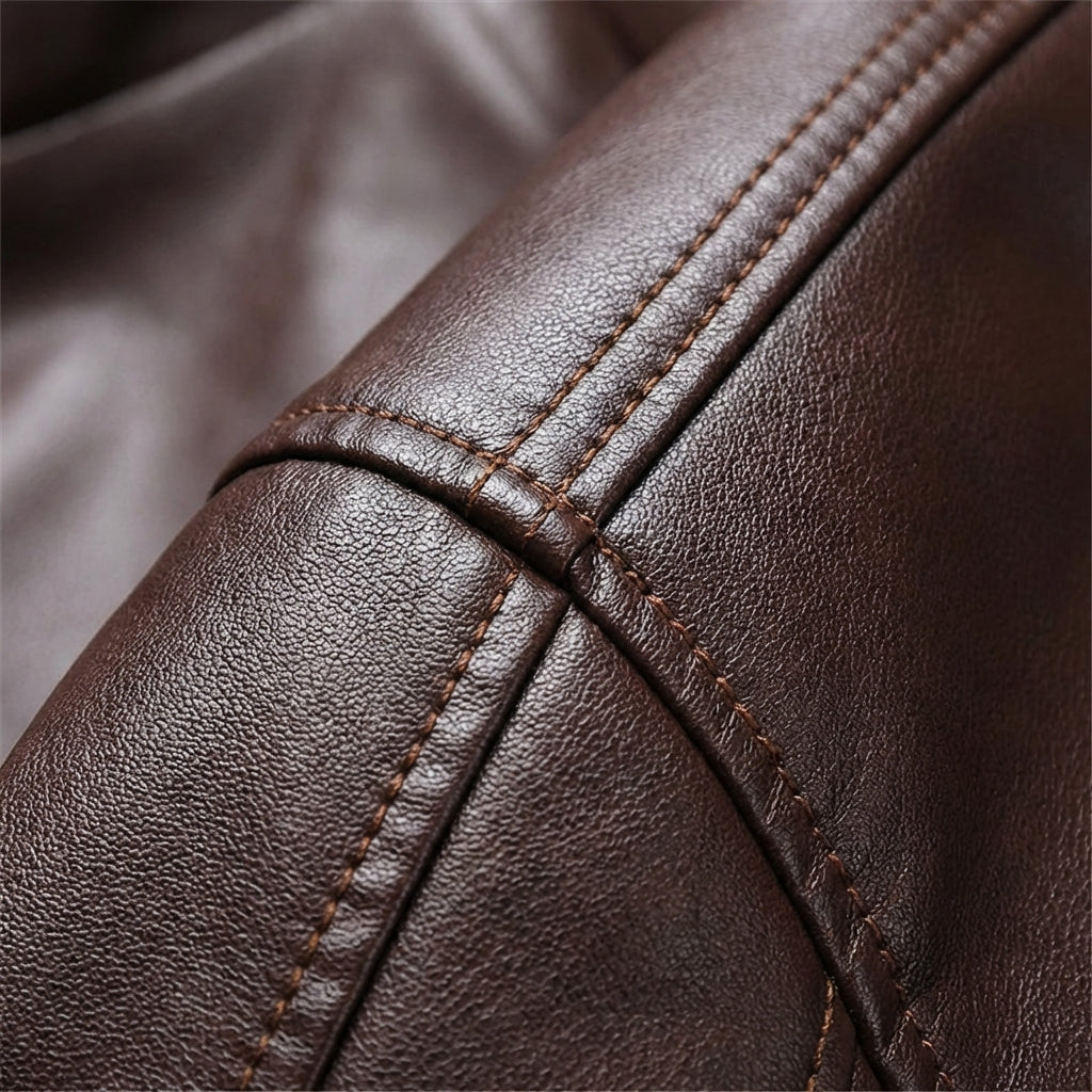 Men's Wide-Collar Full-Zip Short Jacket