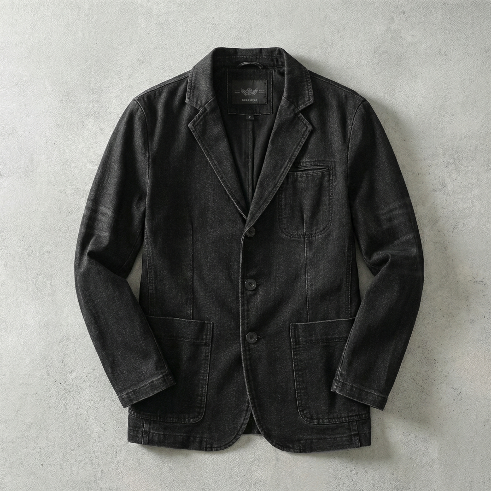 Men's Casual Denim Blazer