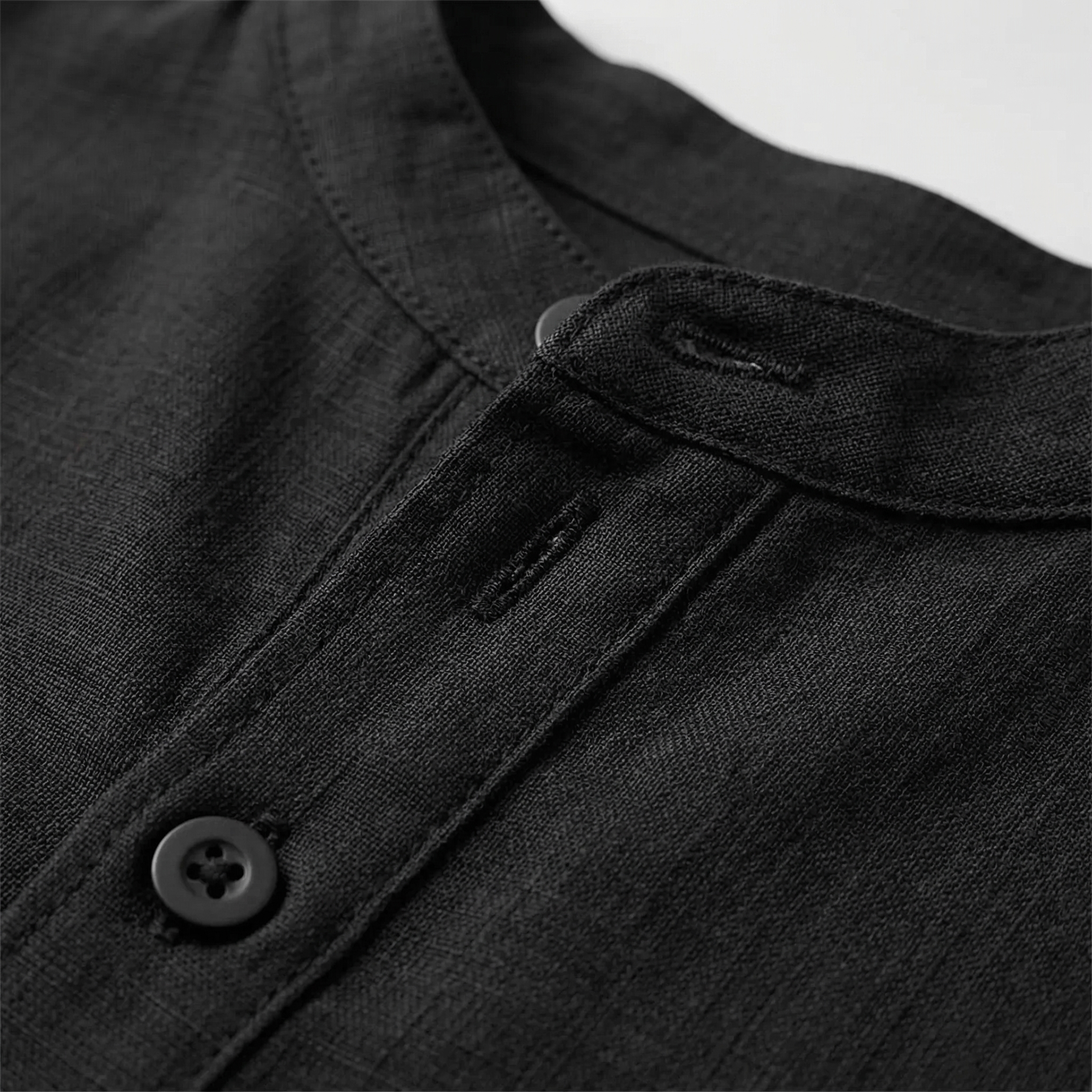 Men's Mandarin Pocket Shirt