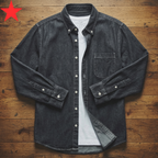 Men's Casual Denim Overshirt