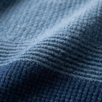 Men's Crew Neck Sweater with Textured Knit
