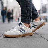 Men's Low Top Lace-Up Casual Sneakers