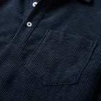 Men's Long Sleeve Ribbed Polo Shirt