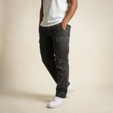 Men's Cargo Pants with Flap Pockets