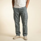 Men's Cargo Pants with Flap Pockets