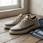 Men's Low Top Lace-Up Casual Sneakers