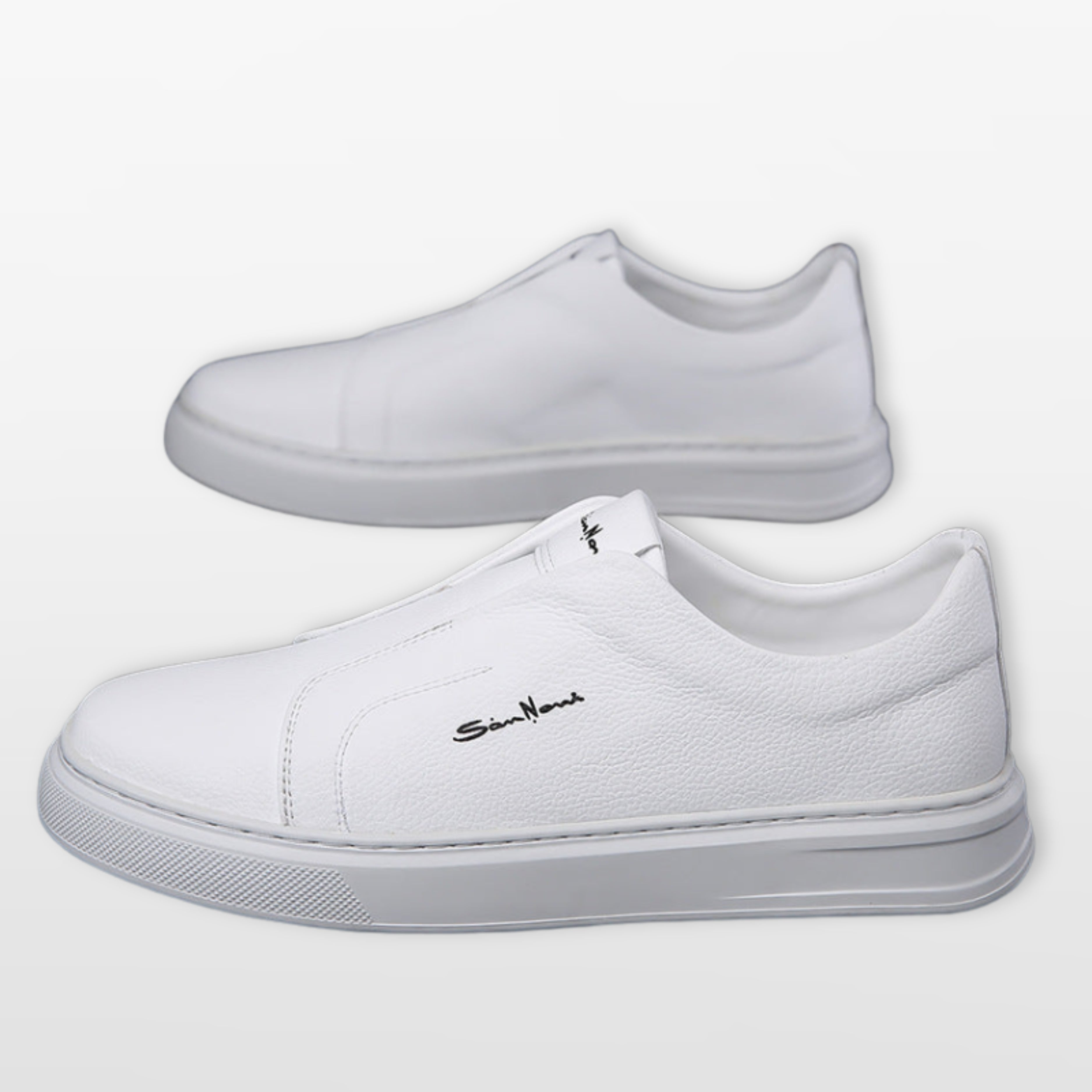 Men’s Slip-On Sneakers Minimalist Casual Style