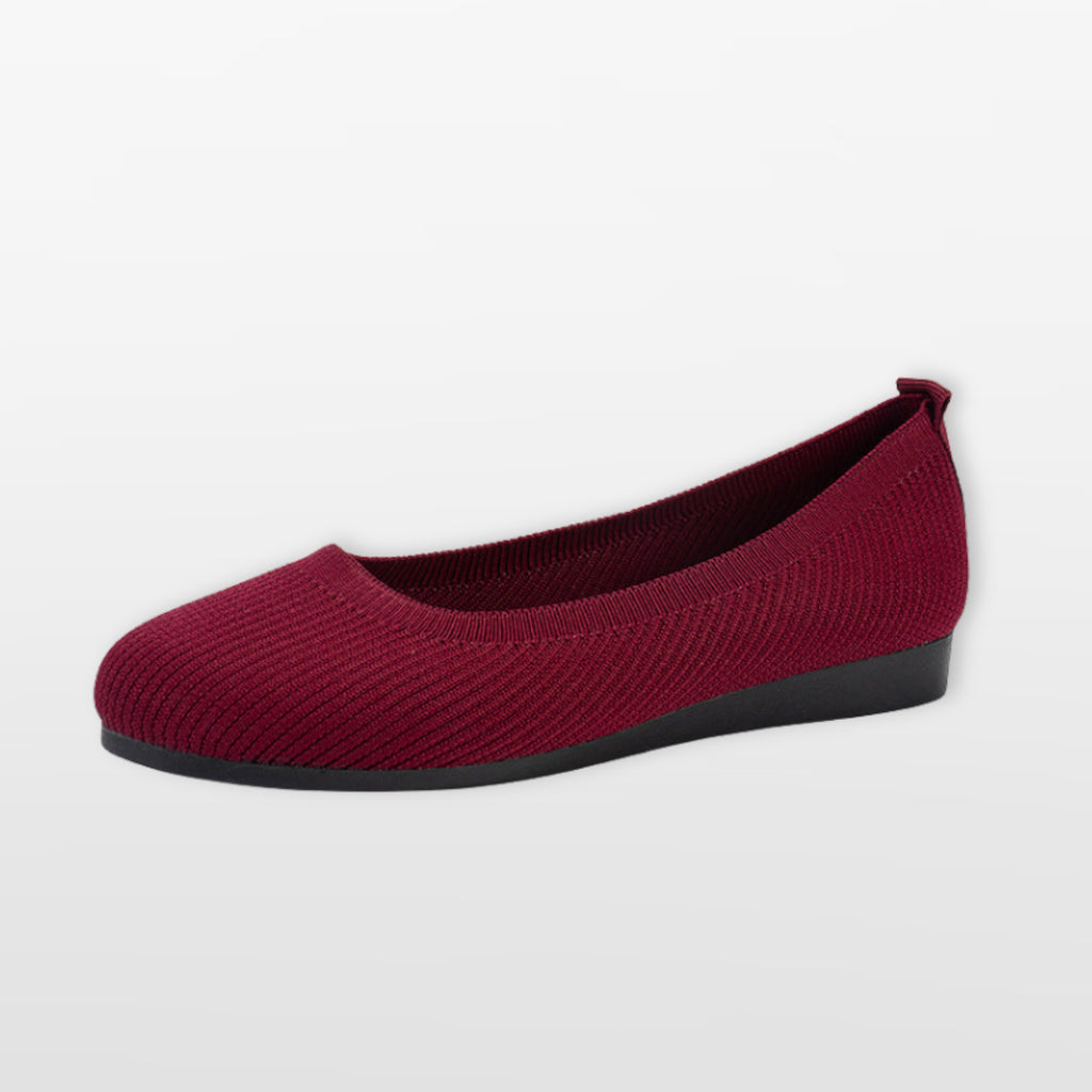 Women’s Knit Flats Lightweight Slip On Shoes