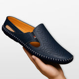Men's Perforated Slip-On Loafers