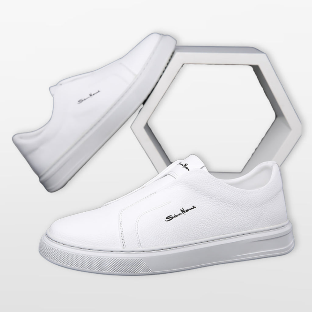 Men’s Slip-On Sneakers Minimalist Casual Style
