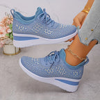 Women’s Embellished Wedge Sneakers