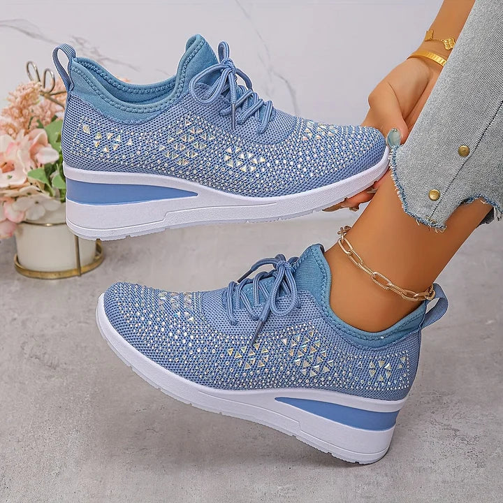 Women’s Embellished Wedge Sneakers