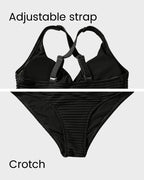 Women's Ribbed High Waist Bikini