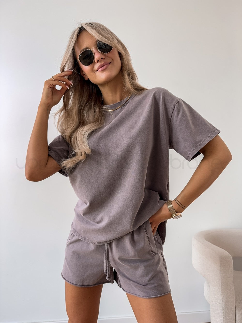 Women’s Relaxed T-Shirt and Shorts Set