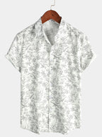 Men's Floral Short Sleeve Shirt