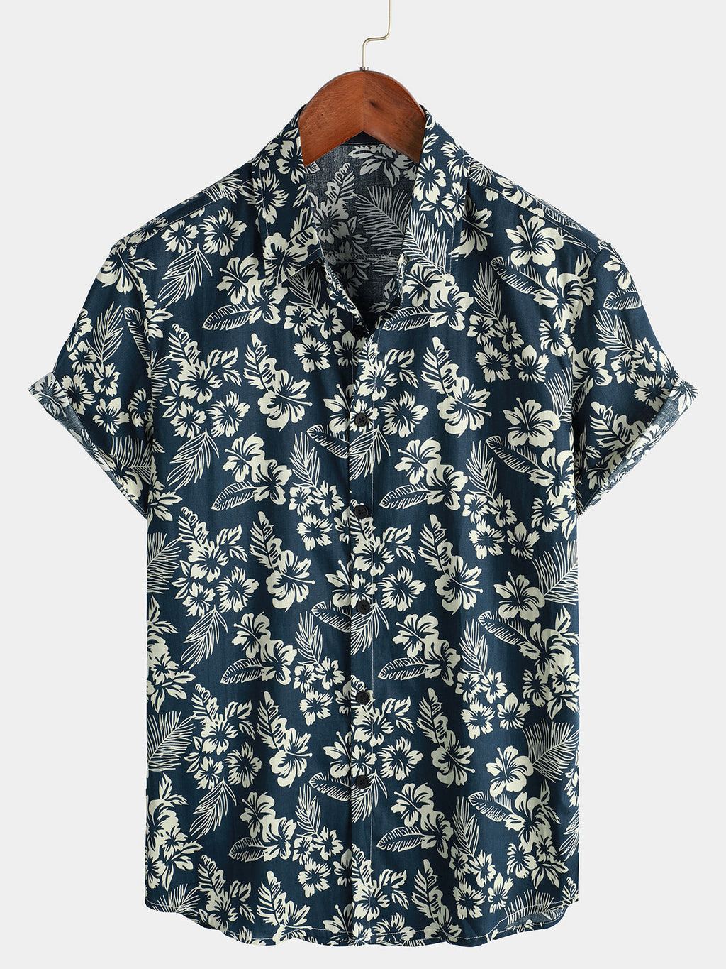Men's Floral Short Sleeve Shirt
