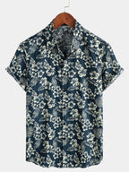 Men's Floral Short Sleeve Shirt