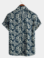 Men's Floral Short Sleeve Shirt