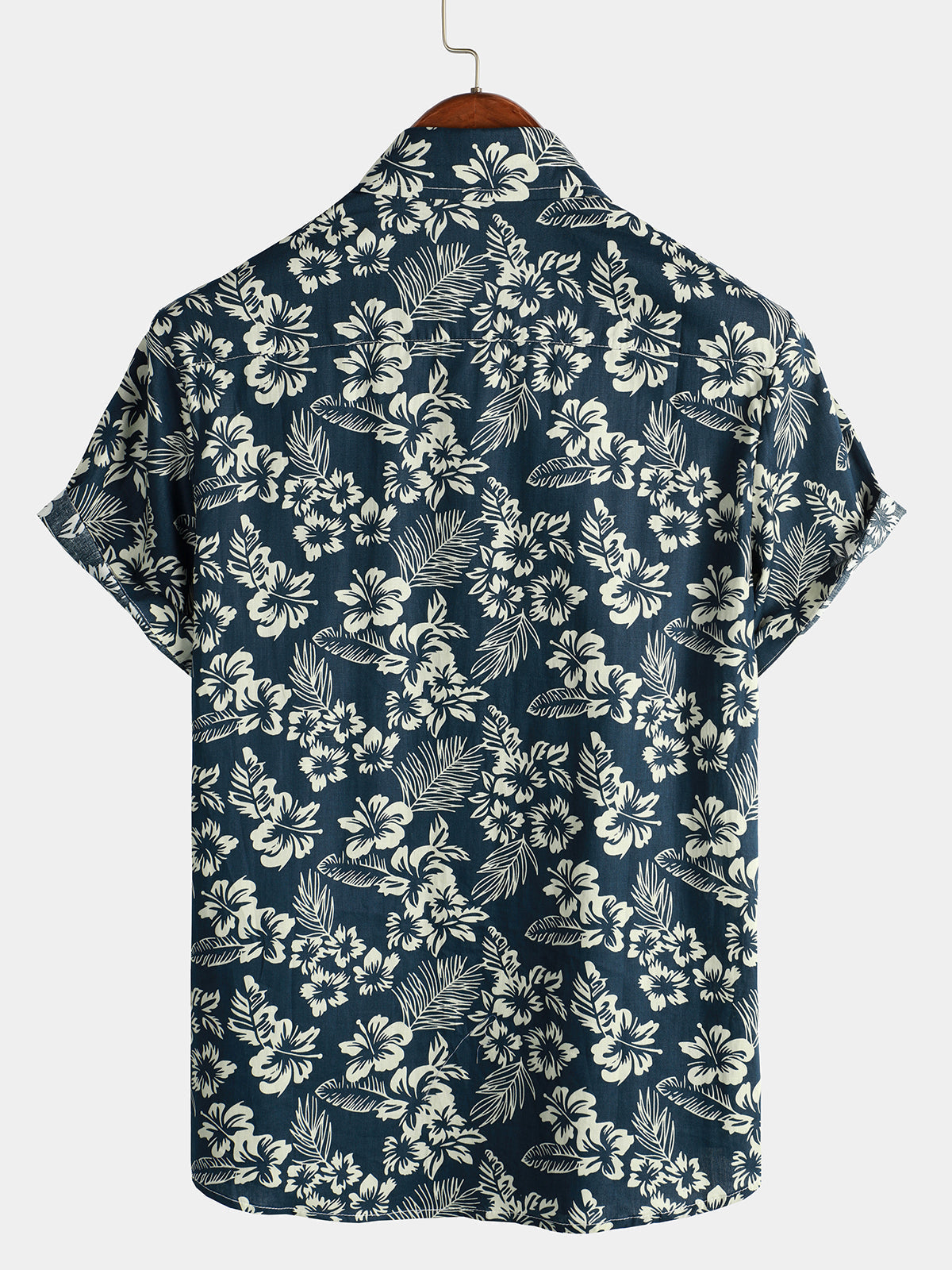 Men's Floral Short Sleeve Shirt