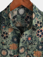 Men's Floral Short Sleeve Shirt