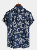 Men's Floral Short Sleeve Shirt