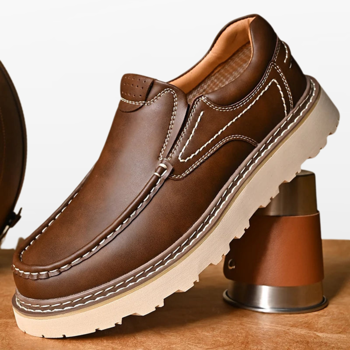 Men Casual Slip On Loafer Shoes