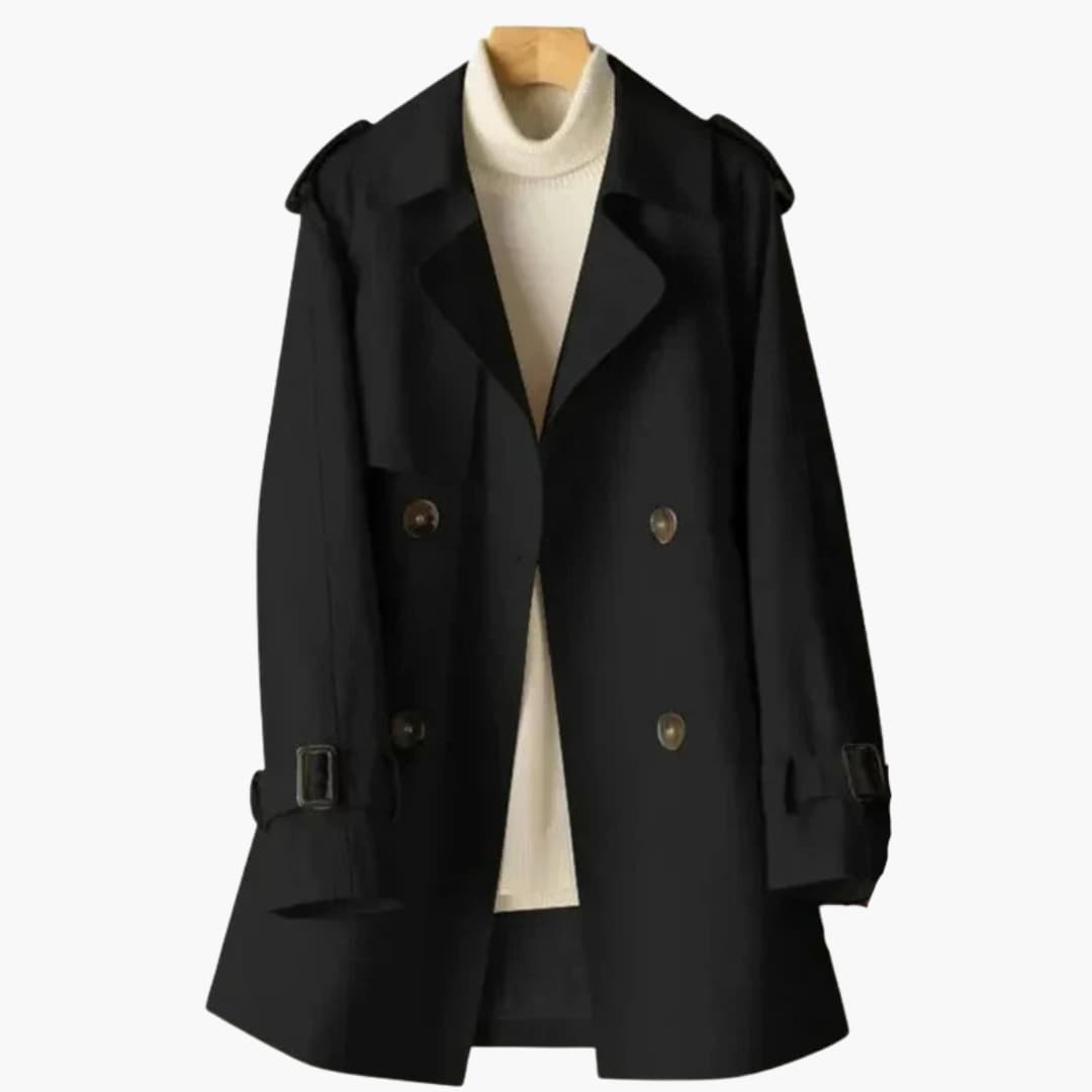 Women’s Double-Breasted Trench Coat