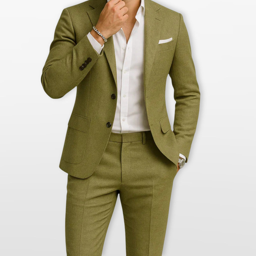 Men’s Slim Fit Suit Tailored Formal Set
