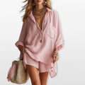 Women’s Two Piece Set Oversized Shirt