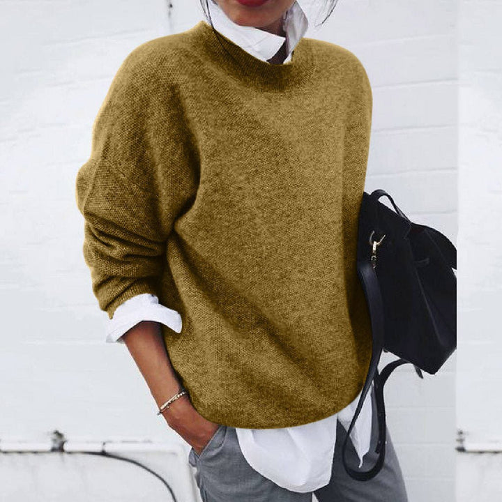 Women’s Relaxed Crew-Neck Sweater
