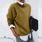Women’s Relaxed Crew-Neck Sweater