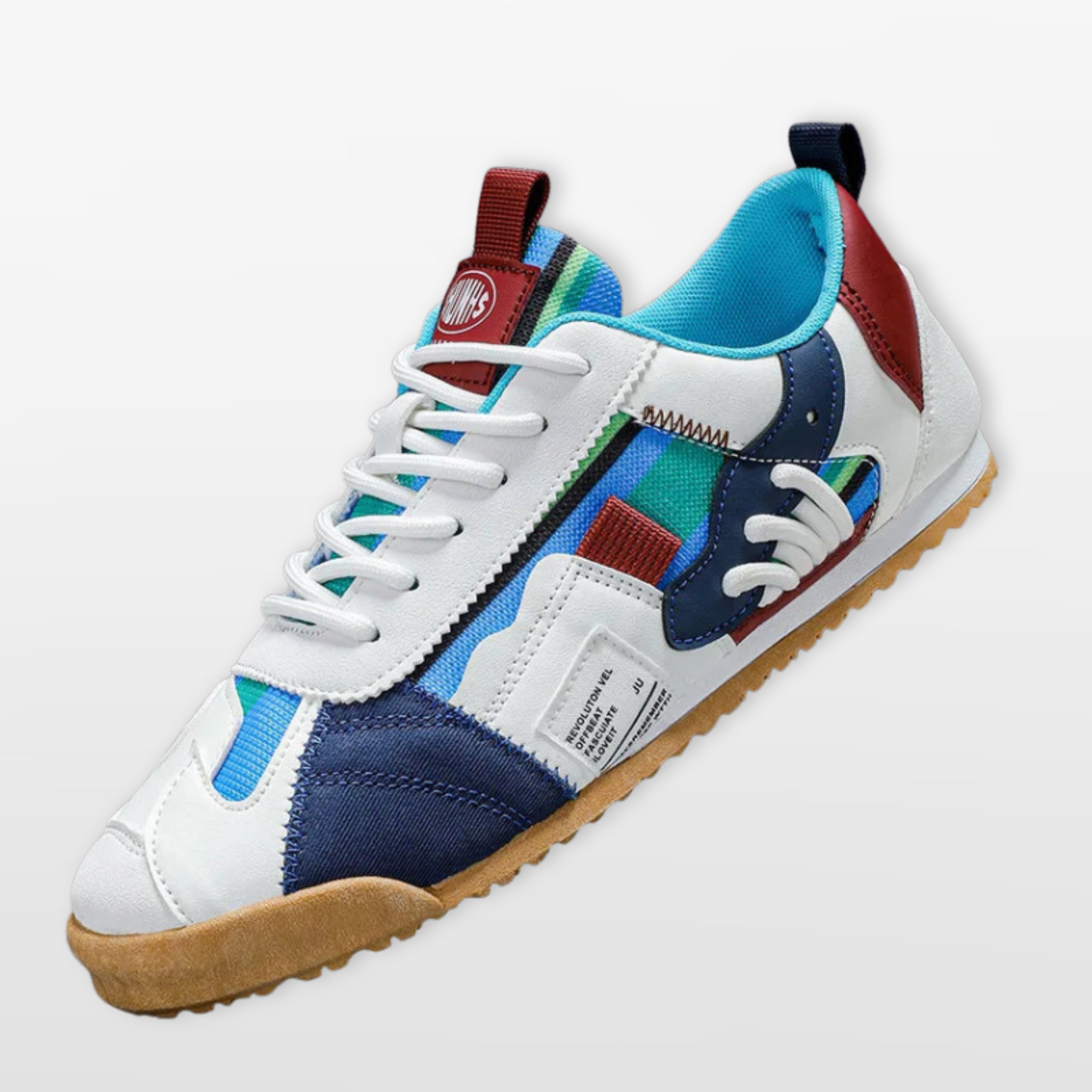 Men’s Color Block Sneakers Retro Trainers